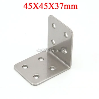 

NEW 40PCS 304 Stainless Steel Furniture Corner Braces 90 Degree L Shape Frame Board Support Holder Brackets Connecting Fittings