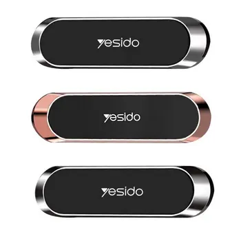 

Yesido C55 Mini Strip Shape Magnetic Car Phone Holder Stand For IPhone Samsung Xiaomi Wall Metal Magnet GPS Car Mount Dashboard