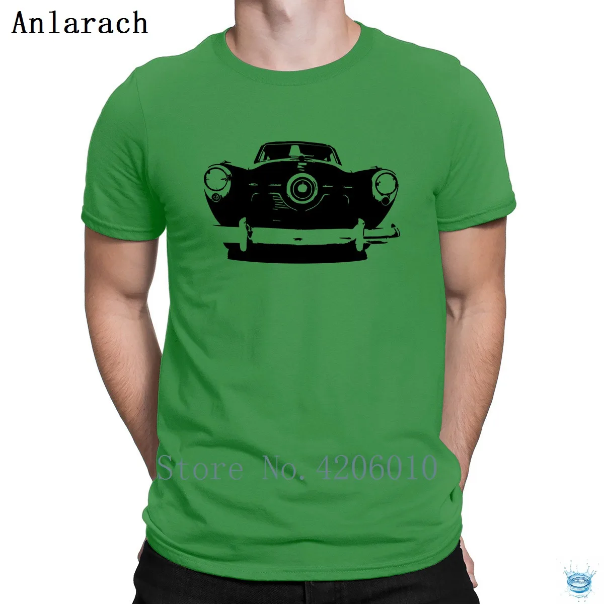 Green Футболки Studebaker, летний топ, приталенный, с принтом, Летний стиль, мужская футболка, хорошая посадка, большие размеры, буквы - Цвет: Green