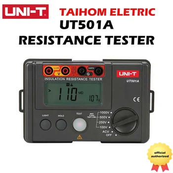 

UNI-T UT501A Insulation Resistance Tester Meter Megger Earth Ground Resistance Voltage Tester