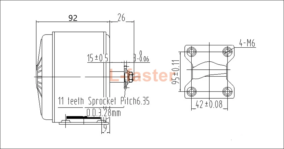 Jx 350W motor -5-950