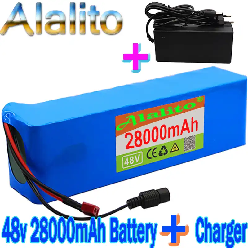 Charger Ebike Battery New Lithium 48V 58Ah Ebike Battery 1000W Pack High Power