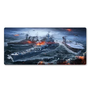 

Domineering Sea War Mouse Pad High Quality PC Game Mouse Pad Computer Keyboard Rubber Pad Gaming Mousepad Christmas Gifts