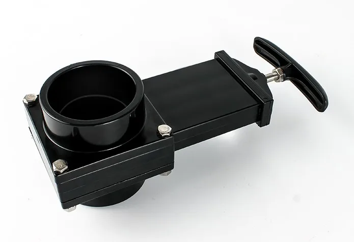 DN50/DN63/DN75 Camp drain valve sewage RV valve UPVC Caravan gate with good corrosion and pressure resistance