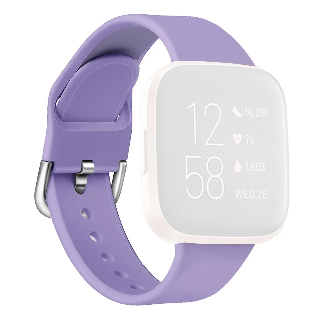 Ouhaobin 22 мм силиконовый ремешок Браслет для Fitbit Versa 2 сменный силиконовый дышащий ремешок 913#2