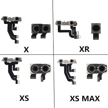

Original Front Camera Small Facing Camera + Back Rear Camera Flex Cable Ribbon Main Camera Module For iPhone XR XS XS Max