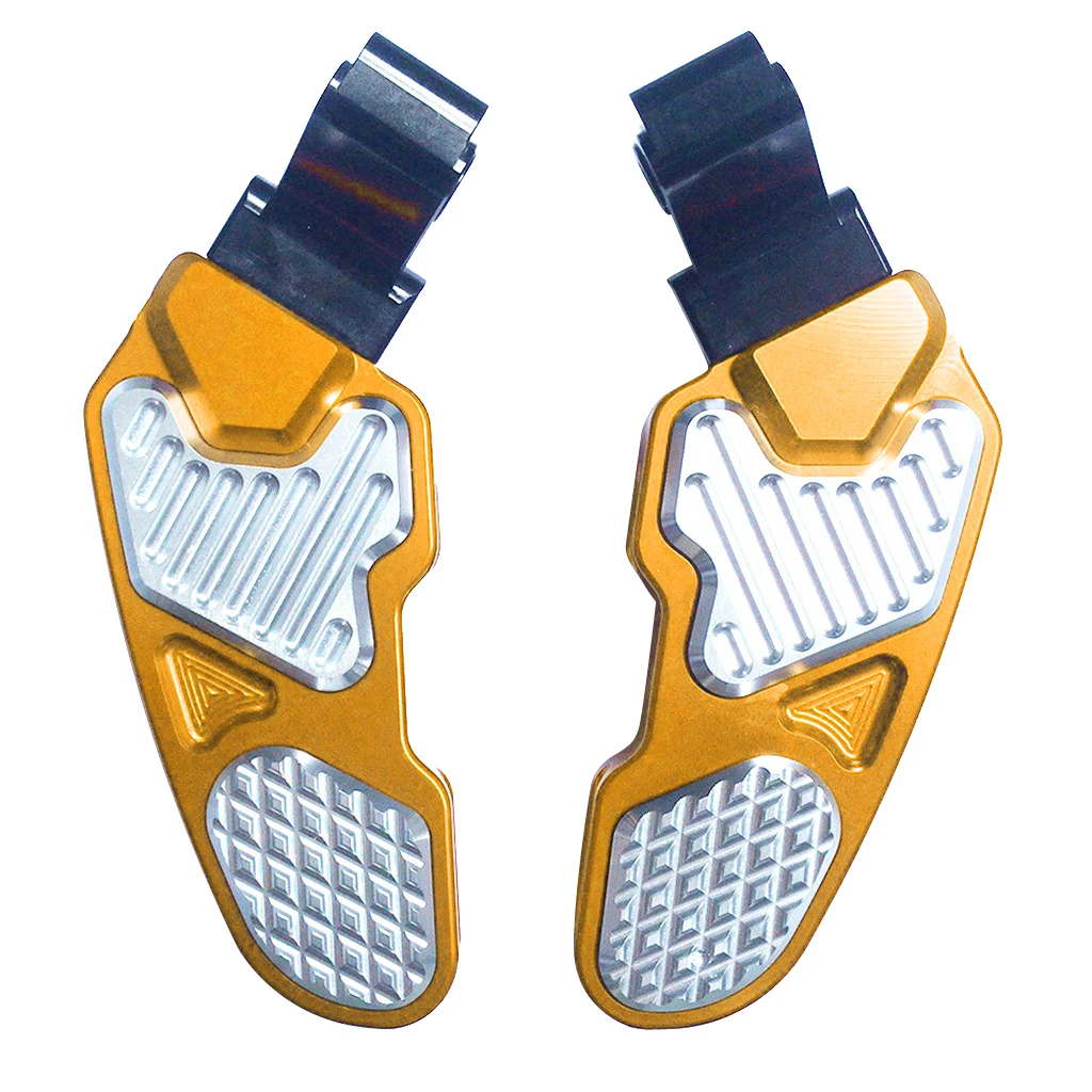 Motorcycle Aluminum Alloy Rear Pedal for Honda PCX125 150 - Цвет: Golden