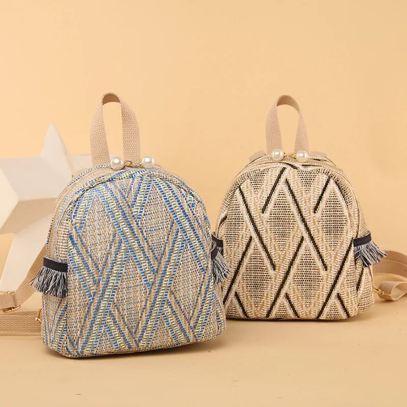 

Weave Bag Women's DIY Materials over the Fire Shoulder Female Bag Korean-style 2019 New Style Fashion School Bag