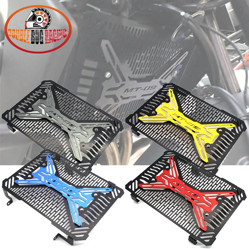 

Motorcycle Stainless Steel Radiator Guard Grill Grille Protection Cover For YAMAHA MT09 FZ09 MT-09 FZ-09 MT 09 FZ 09 2014-2017