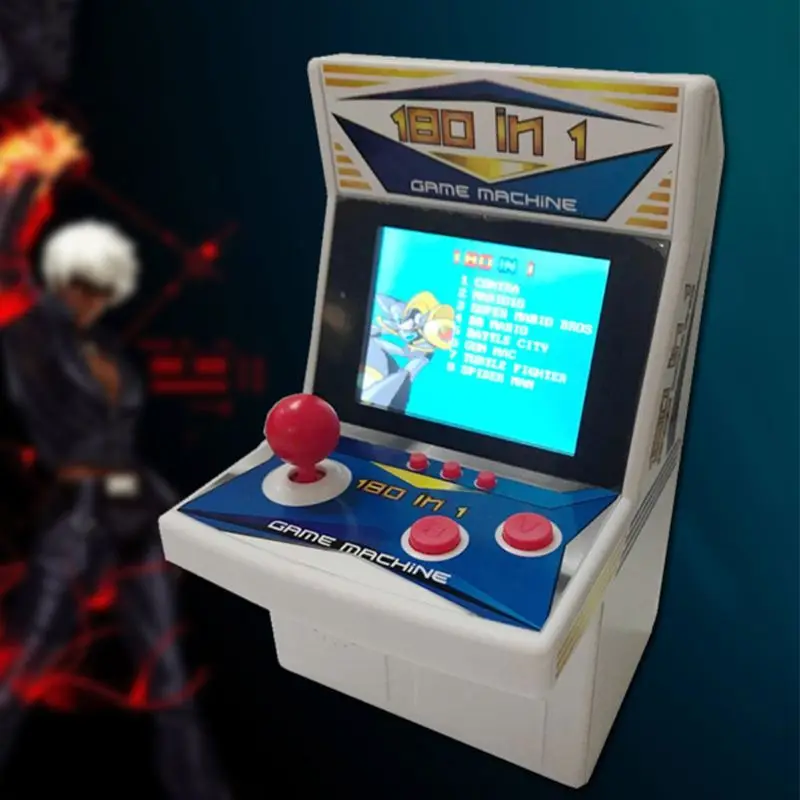 180 в 1 Rertro мини аркадная игровая консоль портативная игровая машина для любителей игр