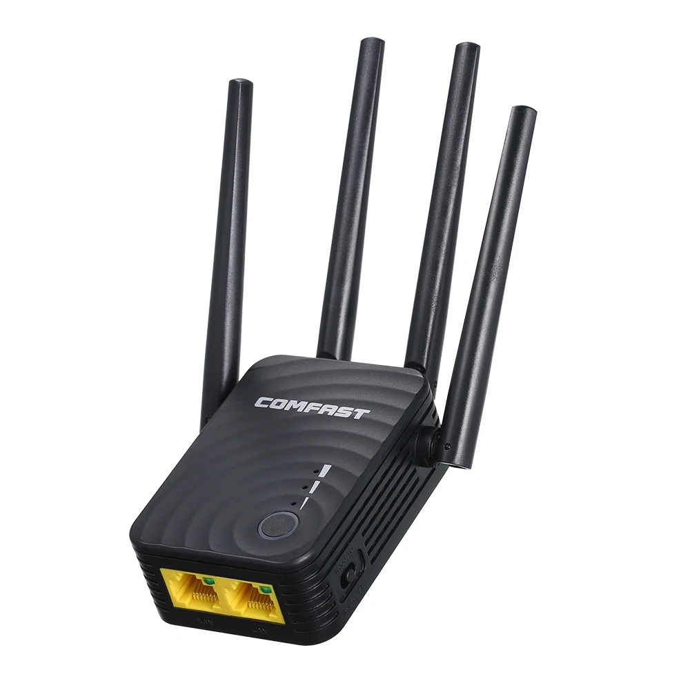 COMFAST WiFi ретранслятор Беспроводной двухдиапазонный 1200 Мбит/с маршрутизатор режим WiFi удлинитель 2,4G& 5,8G беспроводной ретранслятор