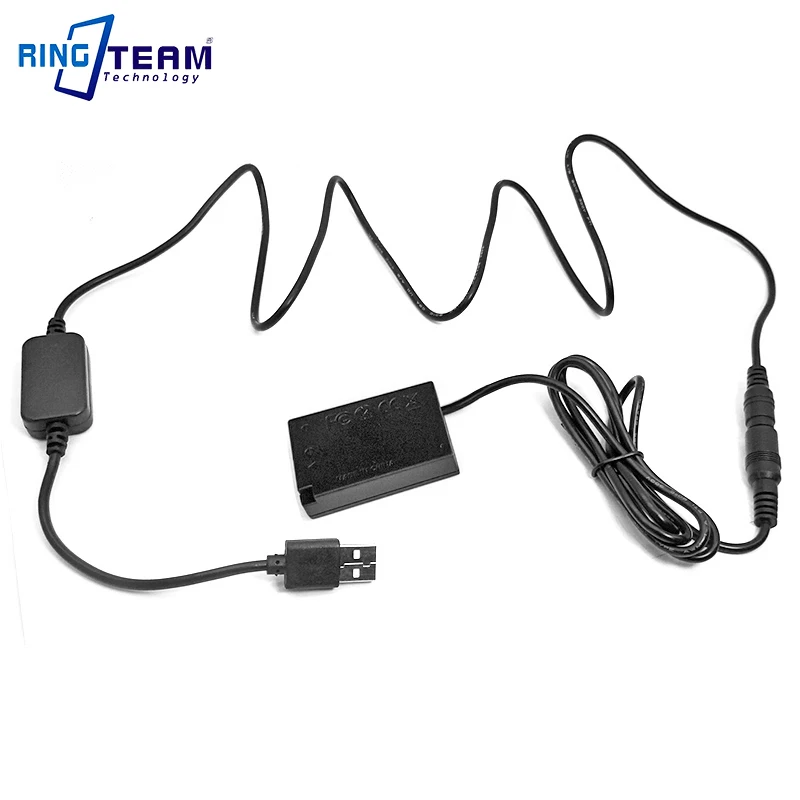 10* USB DR-E18 DRE18 соединитель прямого тока манекен Батарея LP-E17 для Canon Камера EOS титановый Электролитный электрод со случайно выбранным 77D 200D 750D 760D 800D поцелуй 8000D X8i Rebel T6 T6S
