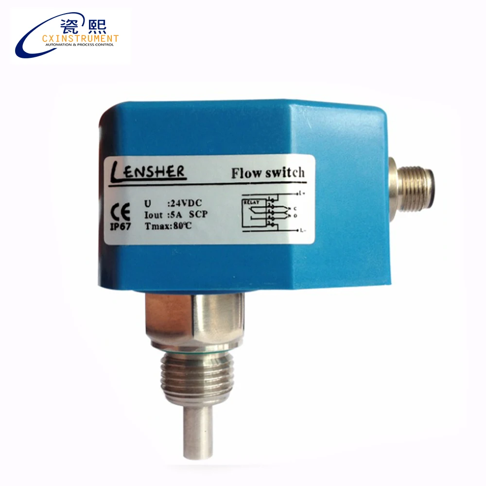 Gasoline Flow Sensor With 1..150 Cm/s 100 Bar Max Pressure 24v Power