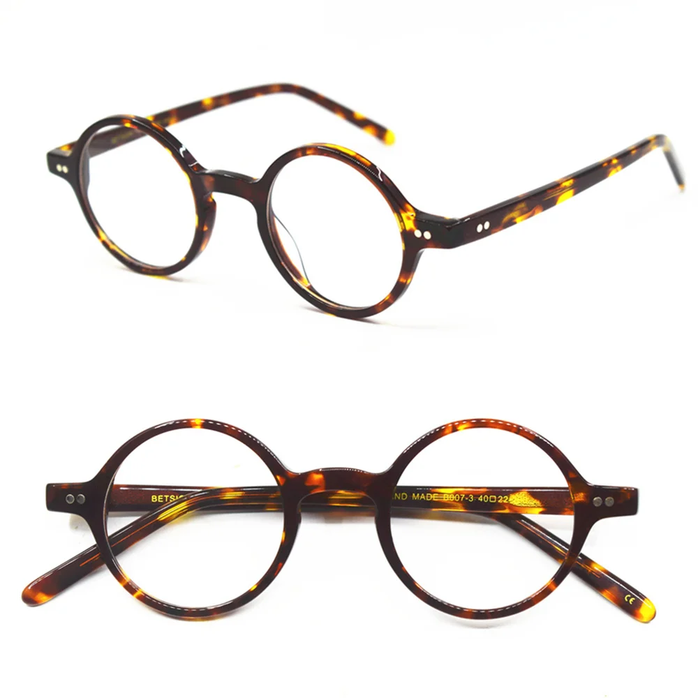 

Vintage Small Round Tortoise Hand Made Full Rim Acetate Reading Glasses +75 100 150 175 200 250 275 300 325 350 375 +600