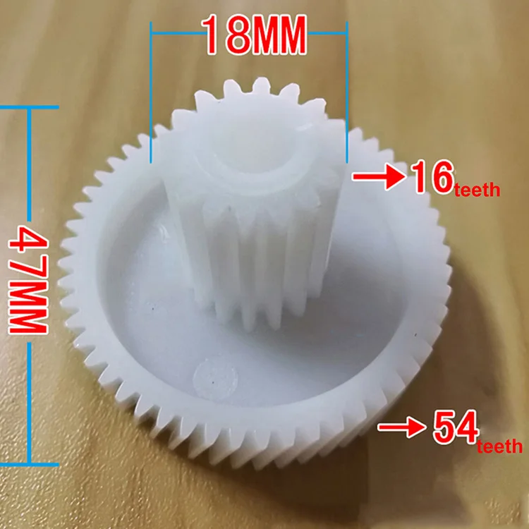 Description Picture 5 of item1PC Meat Grinder Plastic Gear Replacement S/M/L Gear for Household Meat Grinder Repair Part
