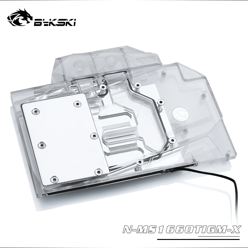 Bykski Water Block Use For Msi Geforce Gtx 1660 Ti Gaming X 6g / Full