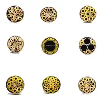 6mm Mosaic Pin Rivets for Knife Handle Screw Decorate 21 Kinds Design Exquisite Style Knife Handle Tool Length 90mm 1