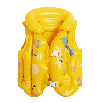 

Children Life Jacket Inflatable PVC Cartoon Life Vest with Buckle for Kids M88