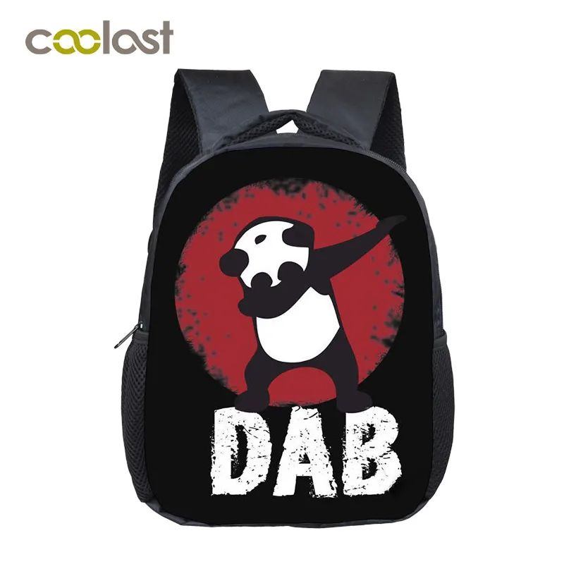 Забавный мультяшный мини рюкзак Dab Panda для детей мальчиков и девочек сумка