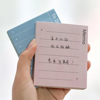 

Creative Basic To Do List Daily Notes Plan Adhesive Memo Pad New Style Sticky Notes Bookmark School Office Stationery Supply