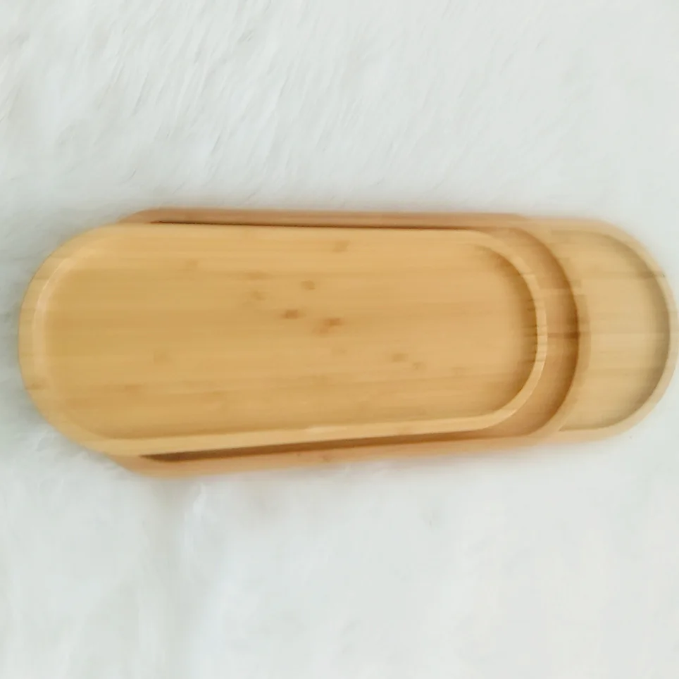 Bamboo Dried Fruit Tray Bamboo Salad Dish Bamboo Candy Dish Bamboo Tray Plate Bamboo Sushi Plate Barbecue Plate Bamboo Processin