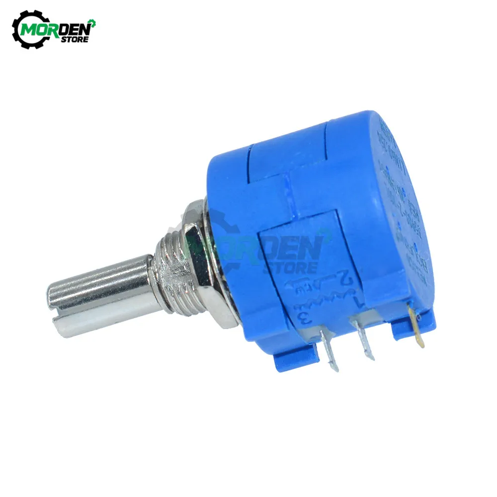 rotary potentiometer 3590S-2-103L 3590S 10K Ohm Precision Multiturn Potentiometer 10 Ring Adjustable Resistor 10 Turns