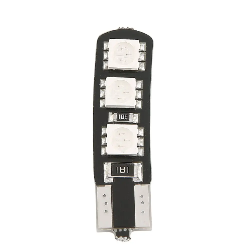 Универсальная Автомобильная лампочка T10 0,4 W 6 SMD, автомобильная лампа, широкий свет, карта, Настольная светодиодная лампа, супер яркая