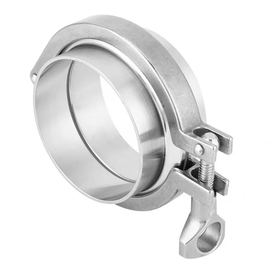 

Clamps Hardware Tools 3 Inch Clamp 76mm Pipe OD Sanitary Stainless Steel Ferrule Union Set Homebrew Woodworking Tools
