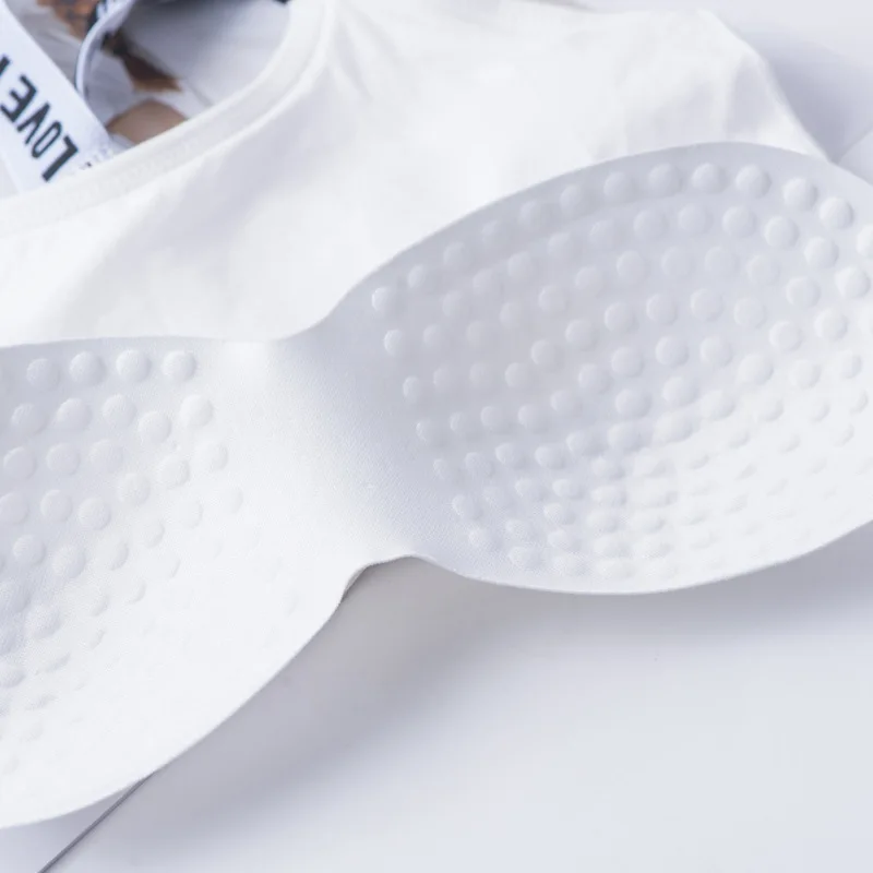 Женская спортивная рубашка с подкладом для йоги женские противоударные