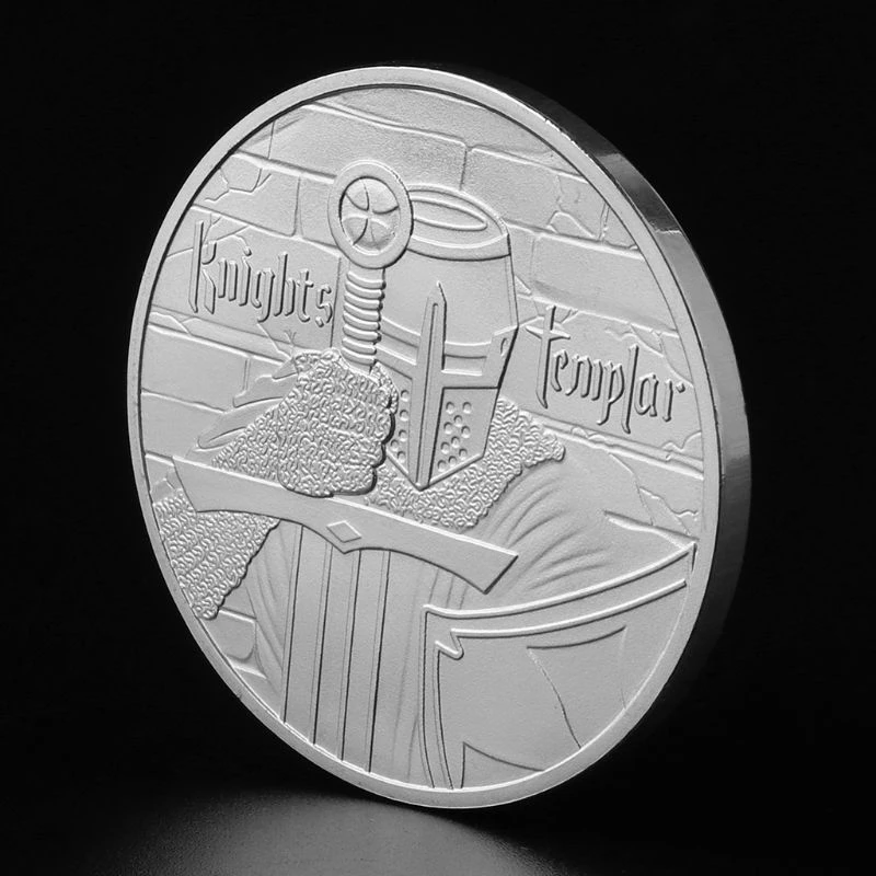 Средневековые Крестоносцы Памятная коллекция монет производителя "Gift Souvenir" Художественный металлический