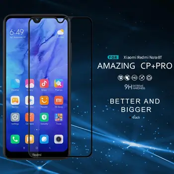 

10pcs/lot Wholesale NILLKIN Amazing CP+ PRO Anti-Explosion tempered glass screen protector for Xiaomi Redmi Note 8T