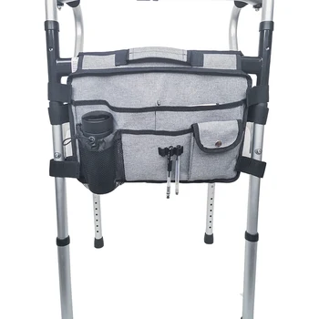 

Outdoor Bags Wheelchair Backpack Bag Side Large Capacity Pouches For Most Mobility Devices Walker Bag Scooters Organizers