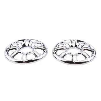 

Motorcycle Rear Speaker Trim Grill Fairing Cover Mount for Harley Touring 1997-2013