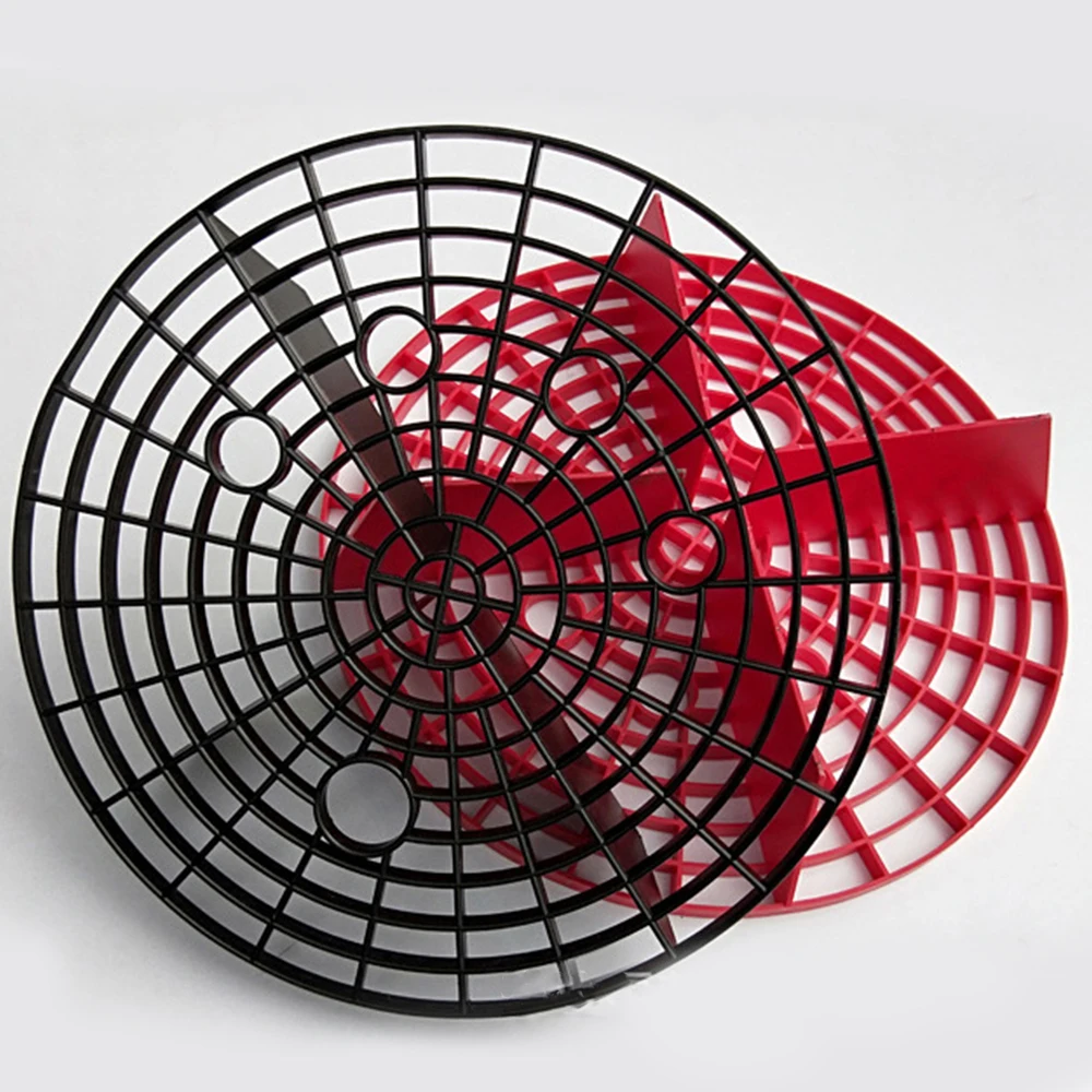 

23.5cm Car Wash Grit Guard Insert Washboard Bucket Filter Sand Isolation Net Scratch Dirt Filter Car Cleaning Tool