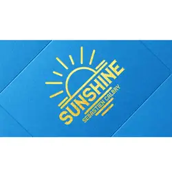 Sunshine (Gimmick и онлайн инструкции) от Sebastien Calbry-трюковая карта магический реквизит иллюзии крупным планом магии волшебника покера