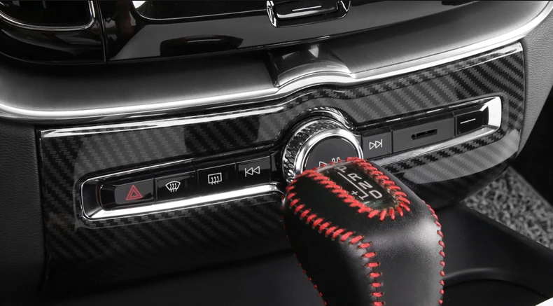 Lsrtw2017 для Volvo Xc60 автомобильный звук осень Регулировка накладки на панель декоративные аксессуары для формовки