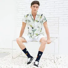 Милые зимние носки 8 шт. платье унисекс крутые яркие Необычные новые повседневные хлопковые носки с чешуей ватный цилиндр партия Calcetines 5