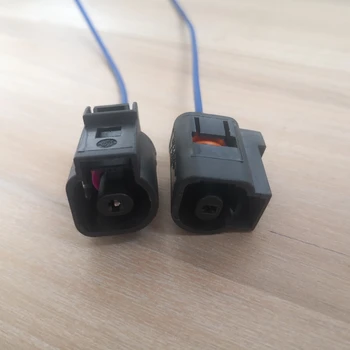 

2/5/10/20/50/100pcs/lot 1 Pin/Way Oil Pressure Sensor Connector Plug Wire Harness Pigtail For VW AUDI VAG 1J0 973 701 1J0973701