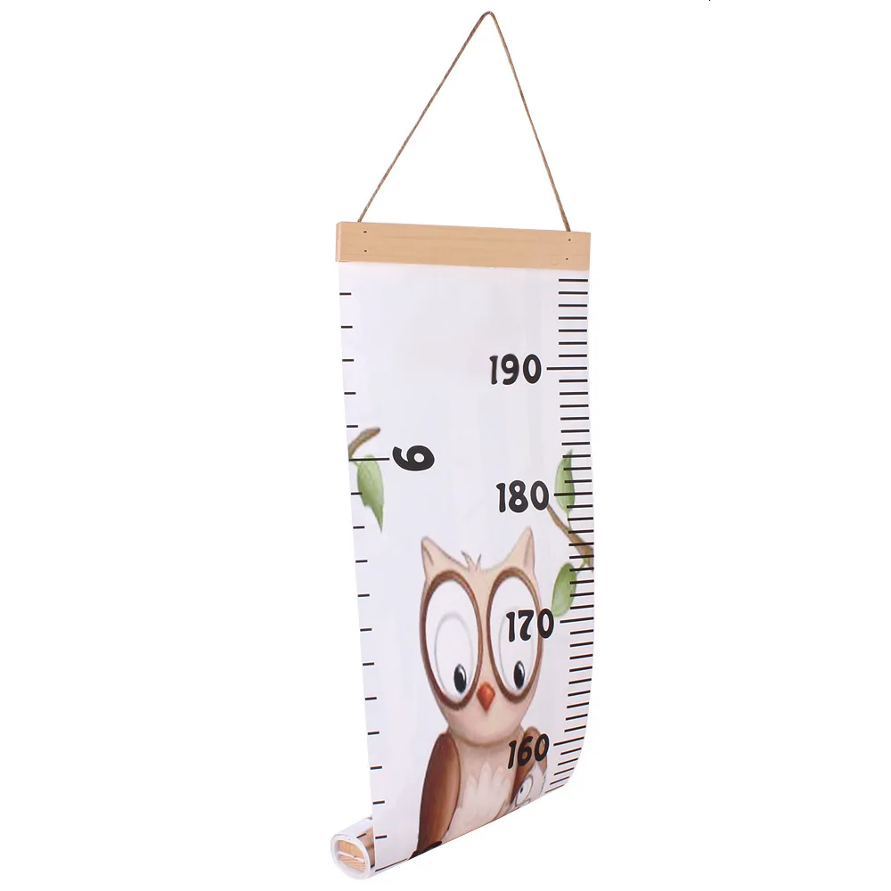 Height Measure Ruler For Children Wooden Wall Hanging Wall Sticker Kids Baby Growth Chart Bedroom Decoration Nordic Style Gift