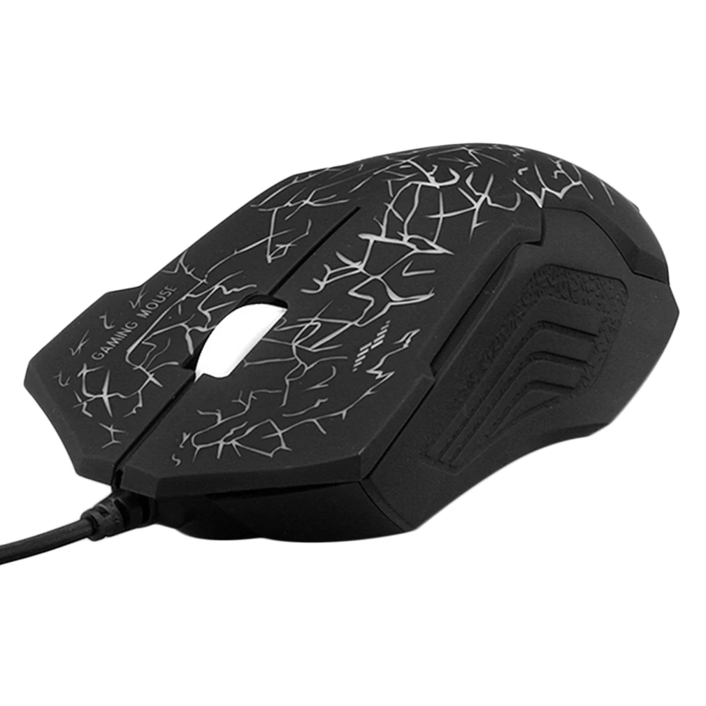 Профессиональная X9 светодиодный Оптическая Проводная игровая мышь USB для ПК ноутбука 4000 dpi