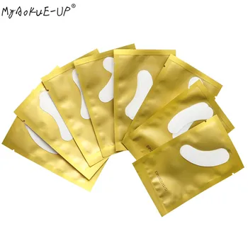 

100pairs/pack New Paper Patches Eyelash Extension Under Eye Pads Eye Tips Sticker Wraps Grafting Eyelashes Make Up Tools