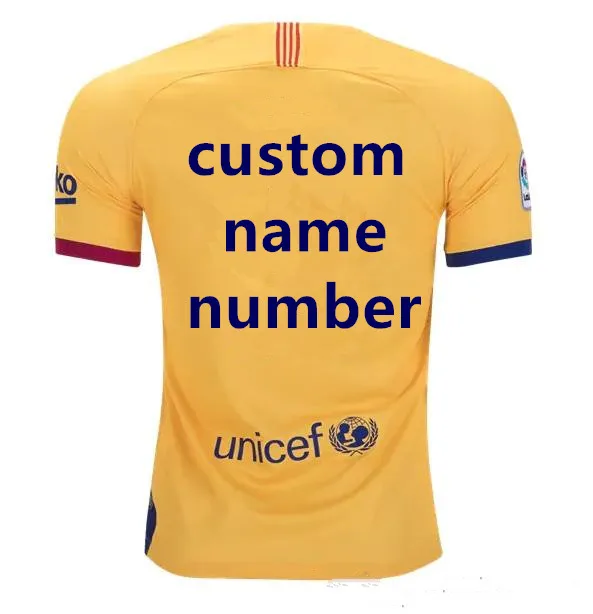 19 20 Barcaed Jersey soccer для взрослых DE JONG GRIEZMANN MESSI SUAREZ ARTHUR COUTINHO VIDAL I. RAKITIC famelonaea jersey - Цвет: Коричневый