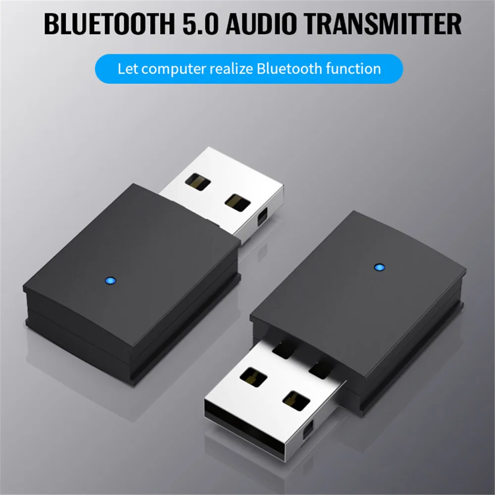 Kebidumei Bluetooth 5 0 адаптер передатчик Мини Беспроводной USB-адаптер 3 мм Музыкальный AUX