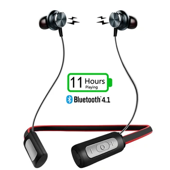 

ZAPET Waterproof Sports Bluetooth Earphones Stereo HIFI Wireless Neckhang Bluetooth4.1 Headset with Mic for phone fone de ouvido