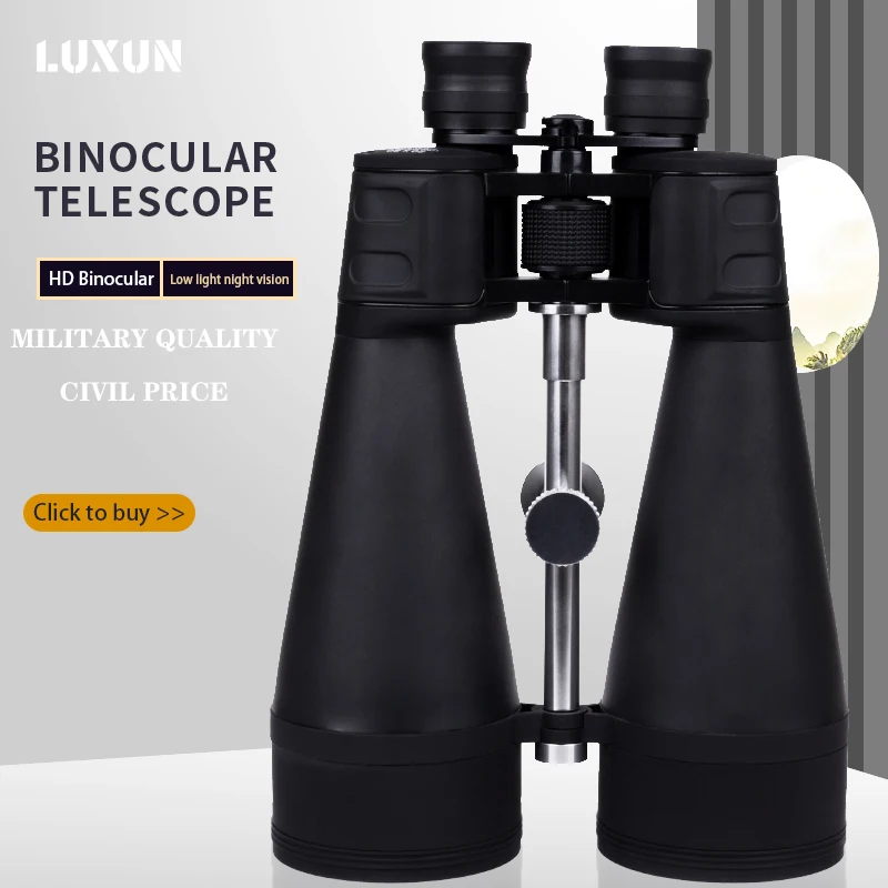 

Мощный HD бинокль LUXUN 20X80, профессиональный для наблюдения за звездами, охоты, кемпинга, мощный телескоп на большие расстояния