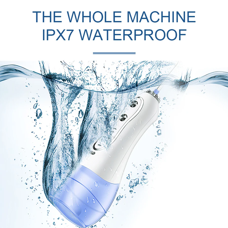H20floss ирригатор полости рта Портативный нить для чиски irrigador зубная 5 режимов USB