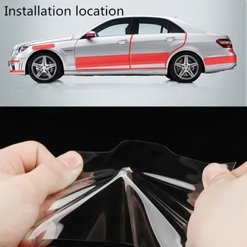 

new hot Car Stickers Car Door Strip Guard edge protector FOR logan renault golf 7 mark 2 skoda kodiaq nexia mercedes benz