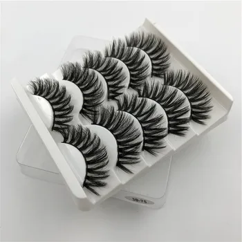 

3D false eyelashes 5 pairs of eyelashes handmade soft eyelashes natural eyelashes dance false eyelashes makeup eyelashes