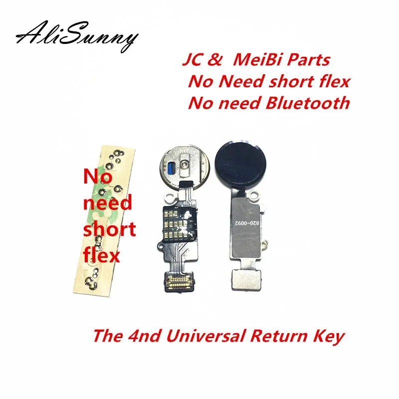 

AliSunny 4nd Universal Home Button Flex Cable for iPhone 7 8 Plus Menu Keypad Return On Off Fuction Solution