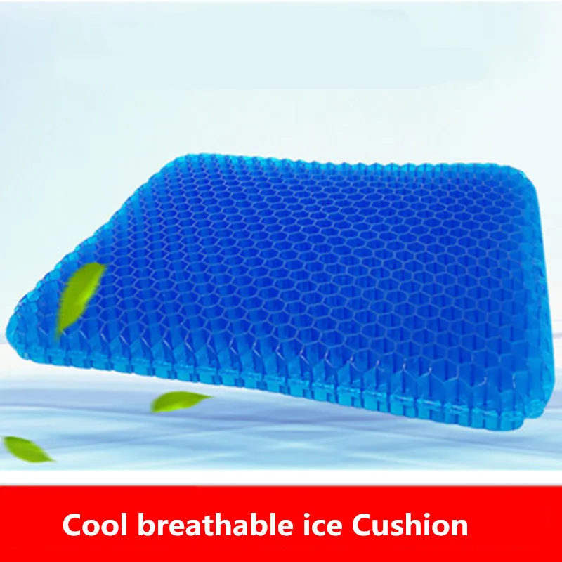 

2019 Seat Cushion Pillow Non Slip Chair Para Breathable Honeycomb Prevents Soft Sit Cushion Sweaty Bottom Office Car Wheelchair